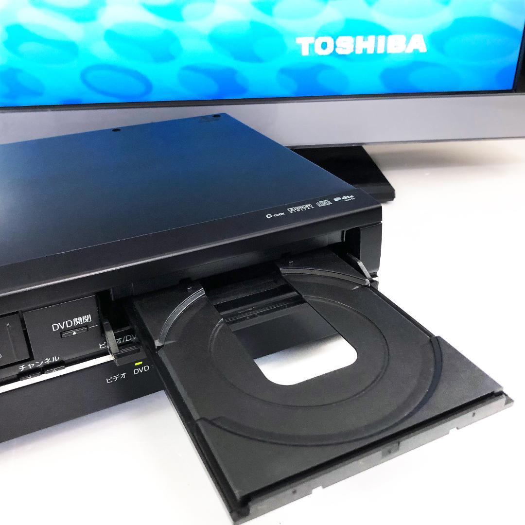 【完動品】TOSHIBA 東芝 DVD VHS 一体型 Hi-Fi ビデオデッキ