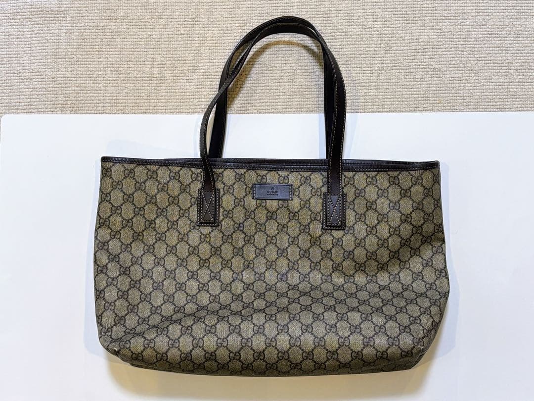 GUCCI GGキャンバス トートバッグ