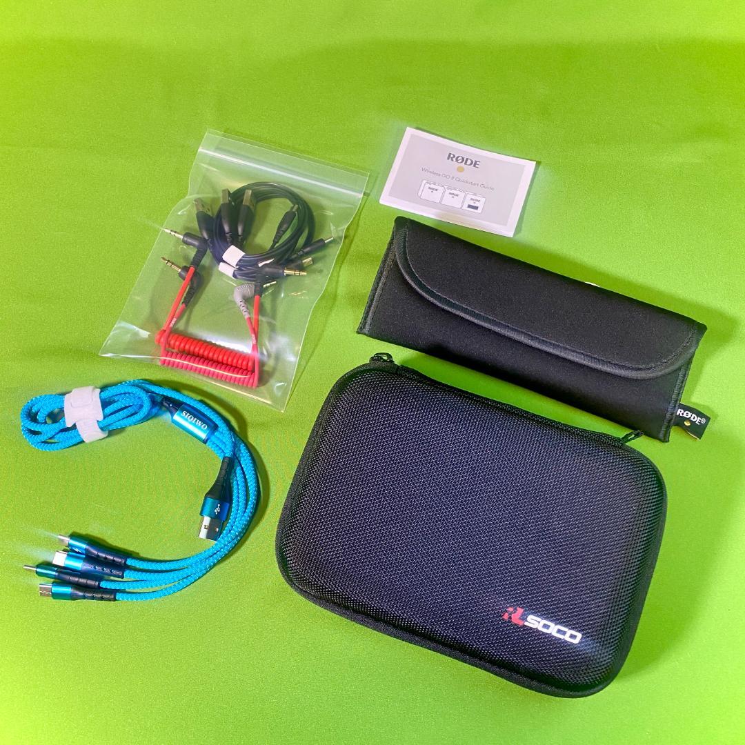 【新品同様】ロード マイクロフォンズ GO II 送信機2＋受信機 ケース付✨