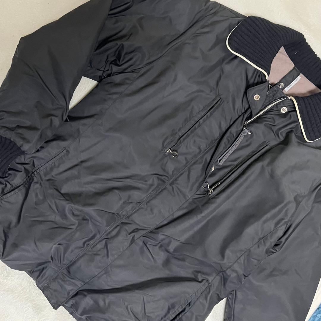 80%引き!美品 イタリア製ポストカ一ド黒ウィメンズダウンベンチコ一ト