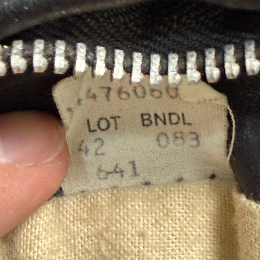 【米国製】schott シングルライダース 641 42site 黒