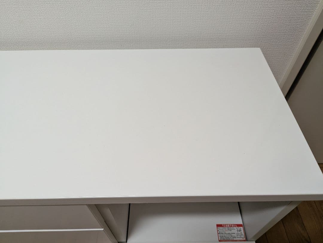 [引き渡し限定]　ニトリ　キッキンカウンター　食器棚　ホワイト