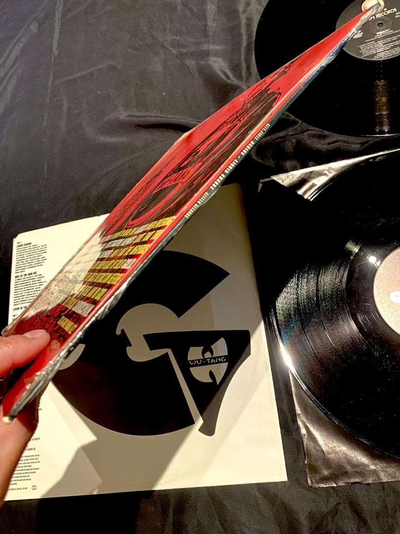 GZA / Liquid Swords 2LP US盤 GEFFEN マトリクス