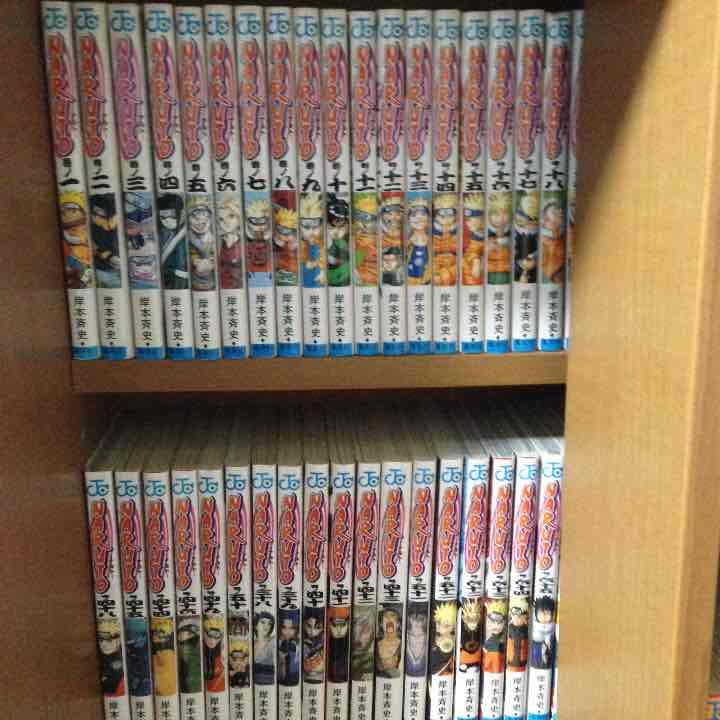 ナルト全巻➕者の書、在の書、劇場版ナルトフルカラー上下巻