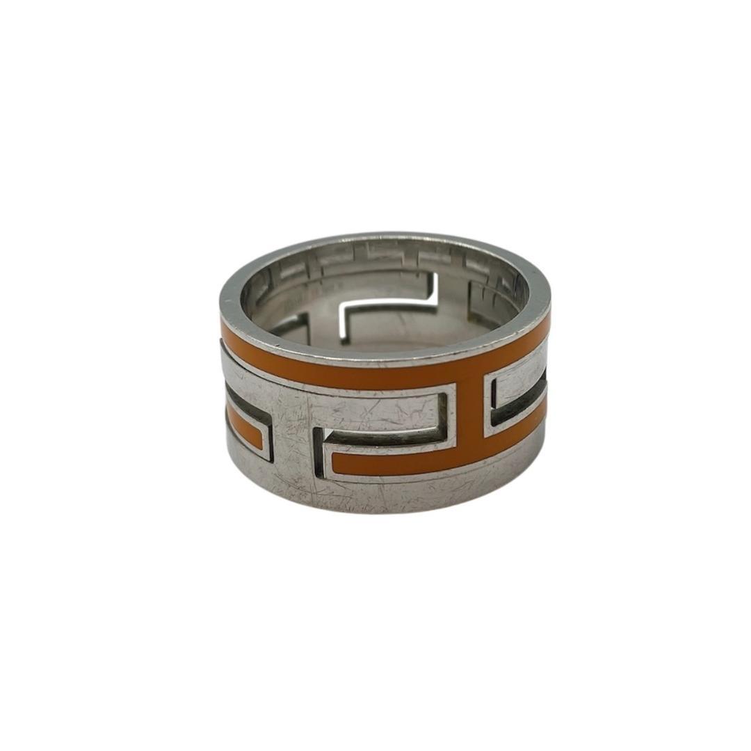 HERMES ムーブアッシュ SV925 リング 指輪 約13号