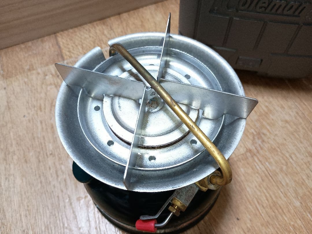 コールマン 508 ストーブ ツーレバー 89/11 使用時間極少