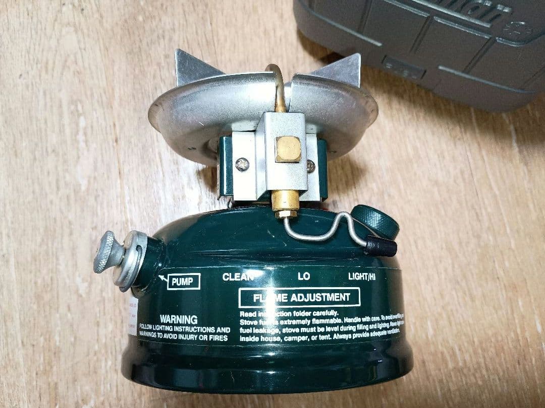 コールマン 508 ストーブ ツーレバー 89/11 使用時間極少