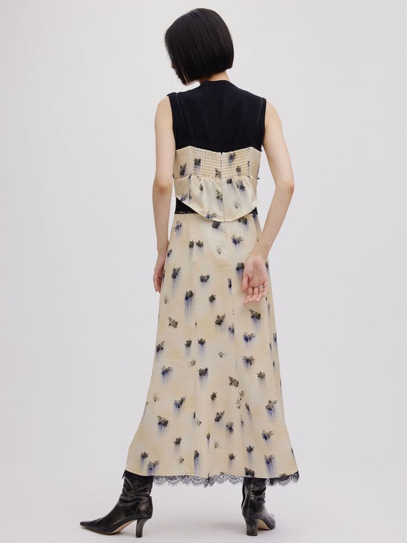 【Ameri vintage】CLARA SATIN CAMI DRESS