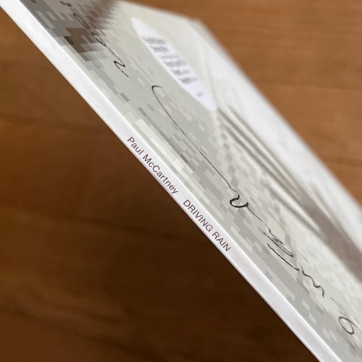 ★極美品 UK盤LP ポール・マッカートニー DRIVING RAIN