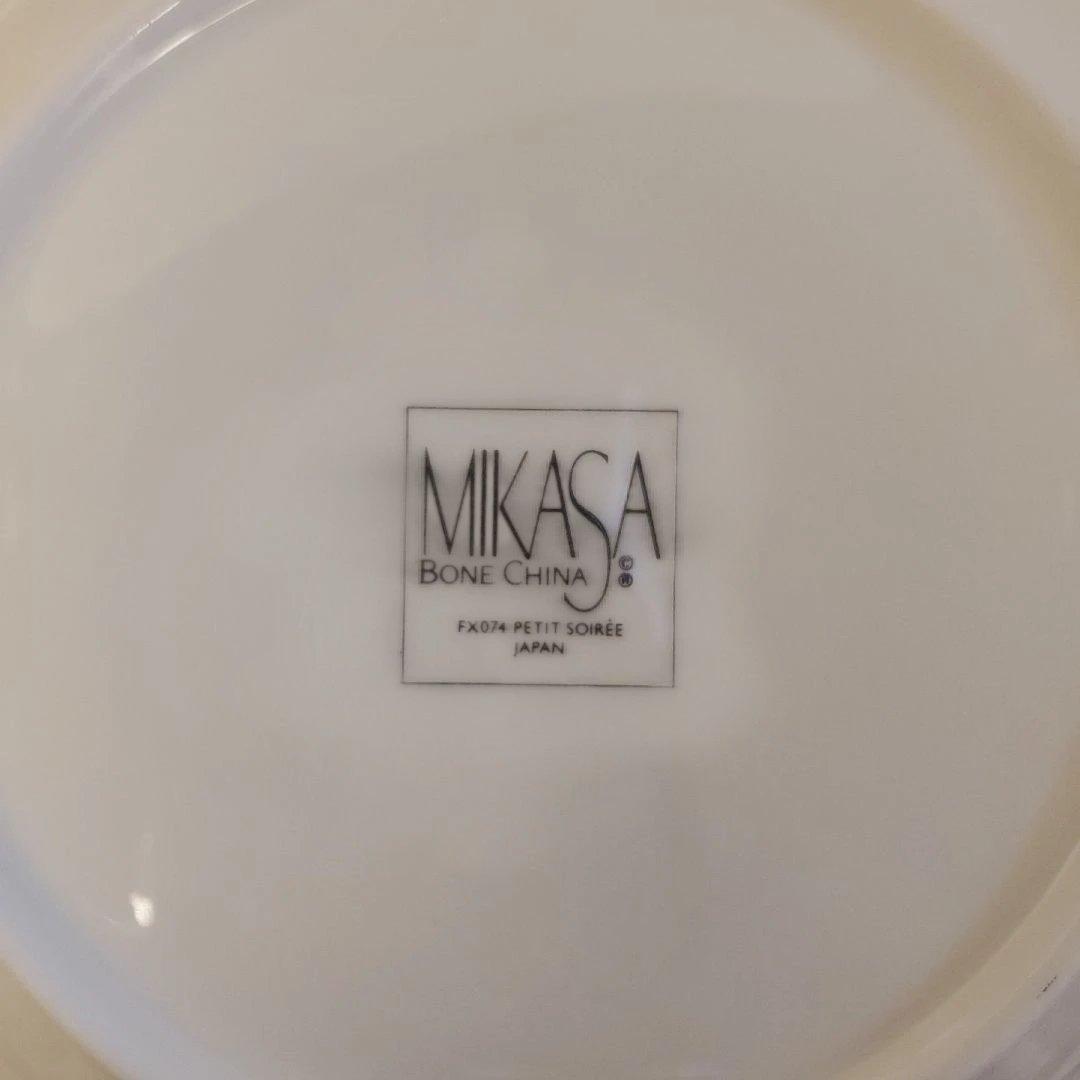 MIKASA ミカサ　ボーンチャイナ　デザート皿5枚大皿1枚