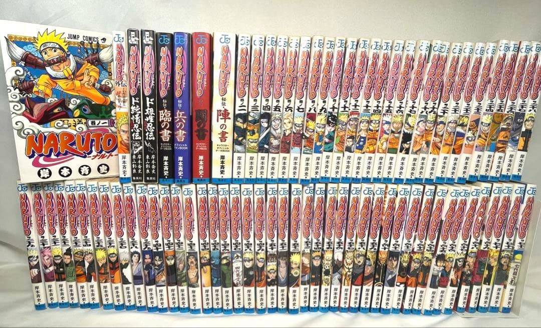 【計79冊】NARUTO―ナルト― 全72巻 ＆ 関連本 7冊セット