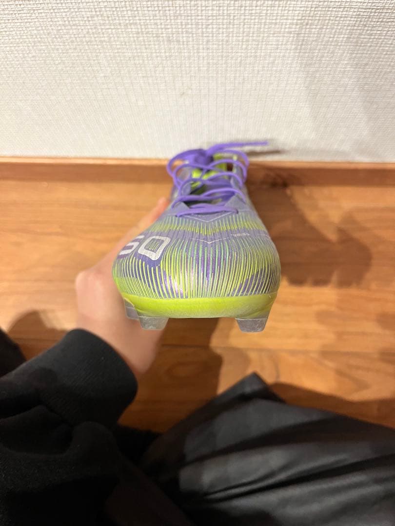 adidas F50 サッカースパイク 27cm 付属品あり 久保建英モデル