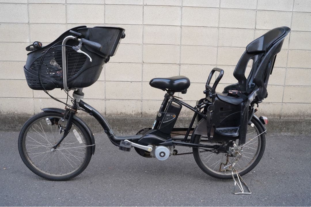 電動自転車 パナソニック ギュット 中古 子供乗せ アシスト 032502
