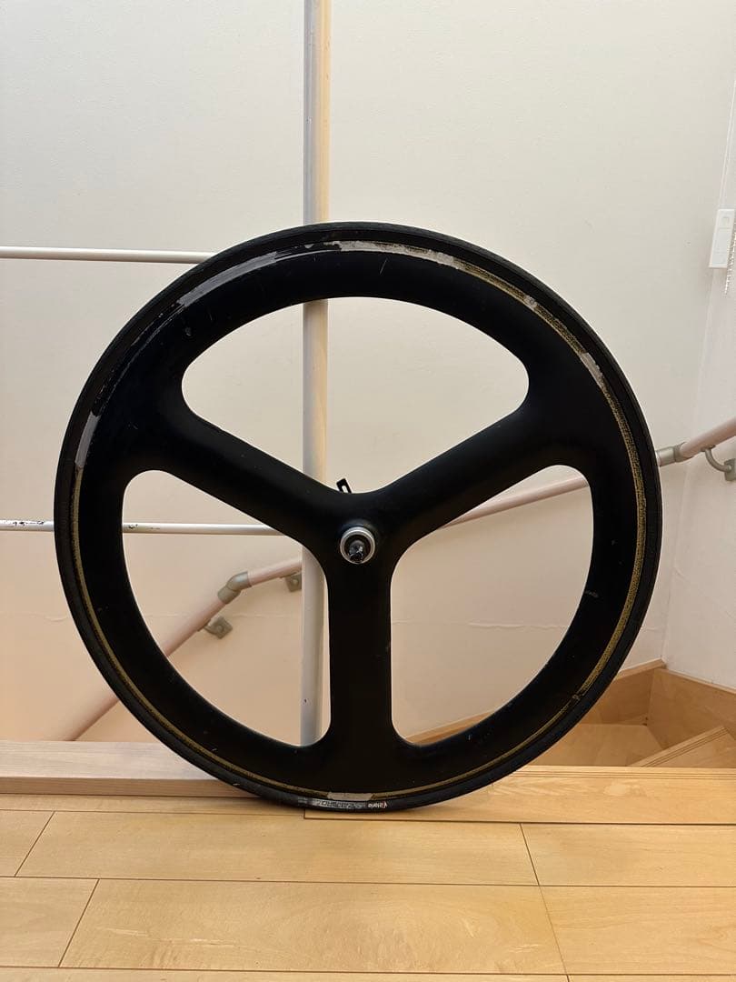 HED 3本バトン　ホイール　前輪　700c
