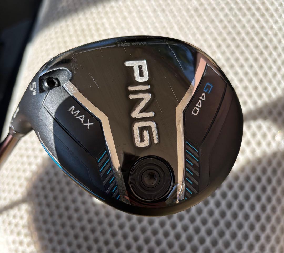 【期間限定】PING G440MAX 5番ウッド レフティ　ヘッド＋ヘッドカバー