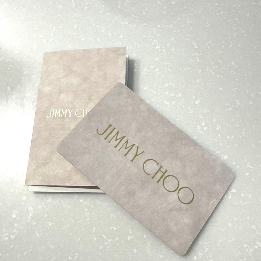 JIMMY CHOO ブラックレザートートバッグ　ガンメタリックスタッズ