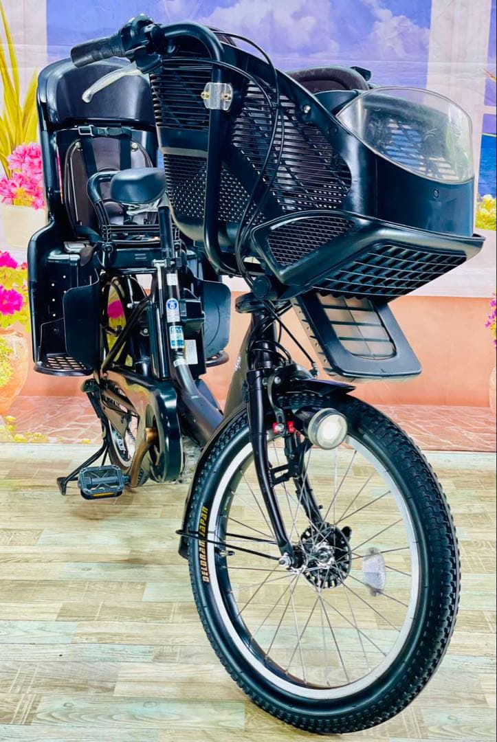 TAMA　ヤマハパスキス⭐️子供乗せ電動アシスト自転車Y2648