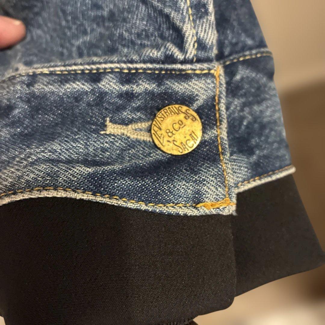 ☆新品タグ付☆sacai Levi's Denim リバーシブル　サイズS