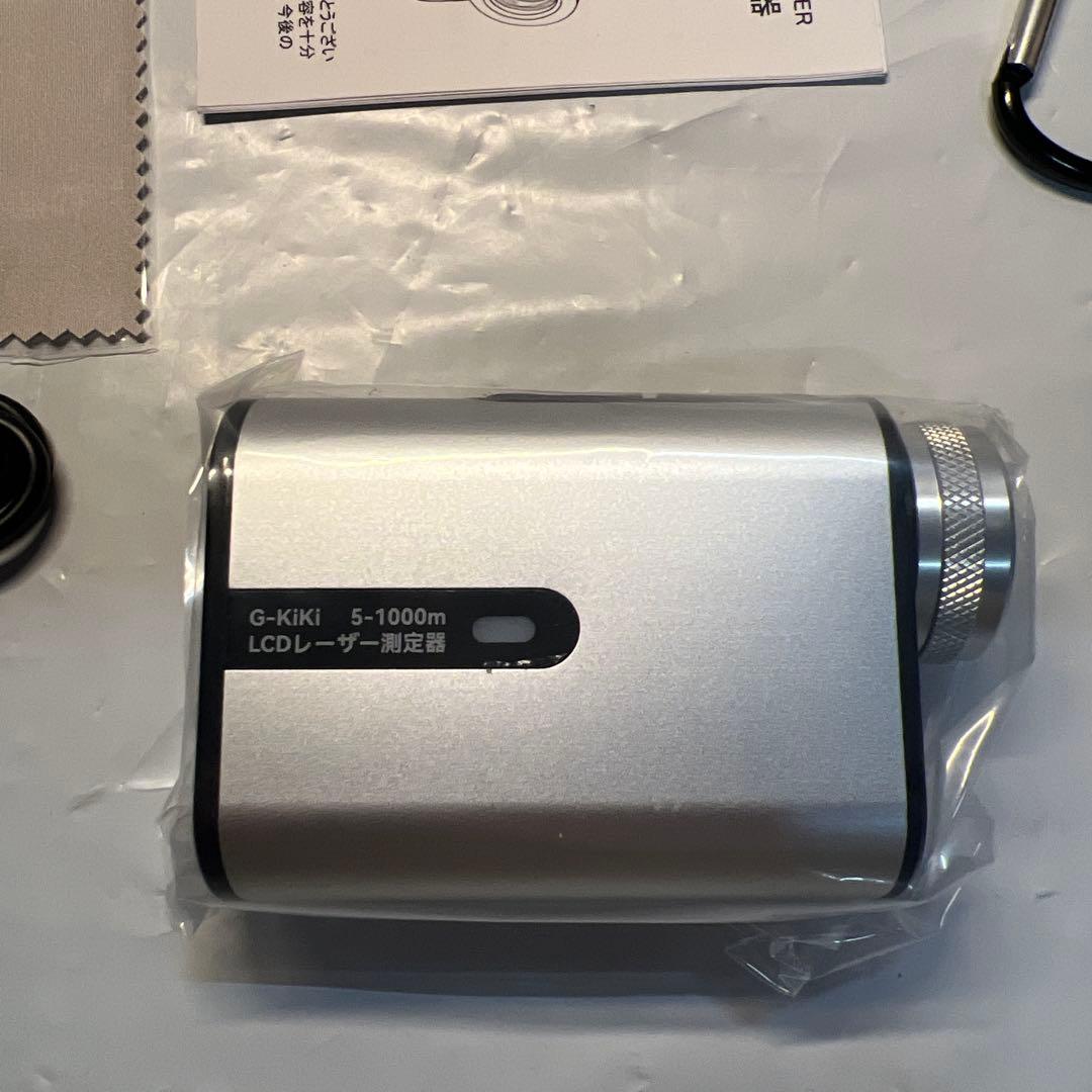 新品 ゴルフ距離計 レーザー測定器 1000m対応 大画面＆6.5倍望遠