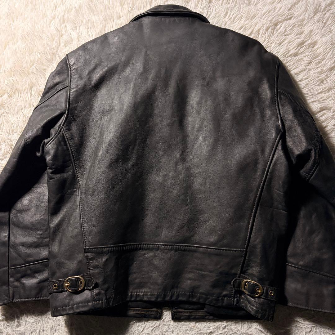 【米国製】schott レザージャケット　693 本革　ブラック　40 USA製