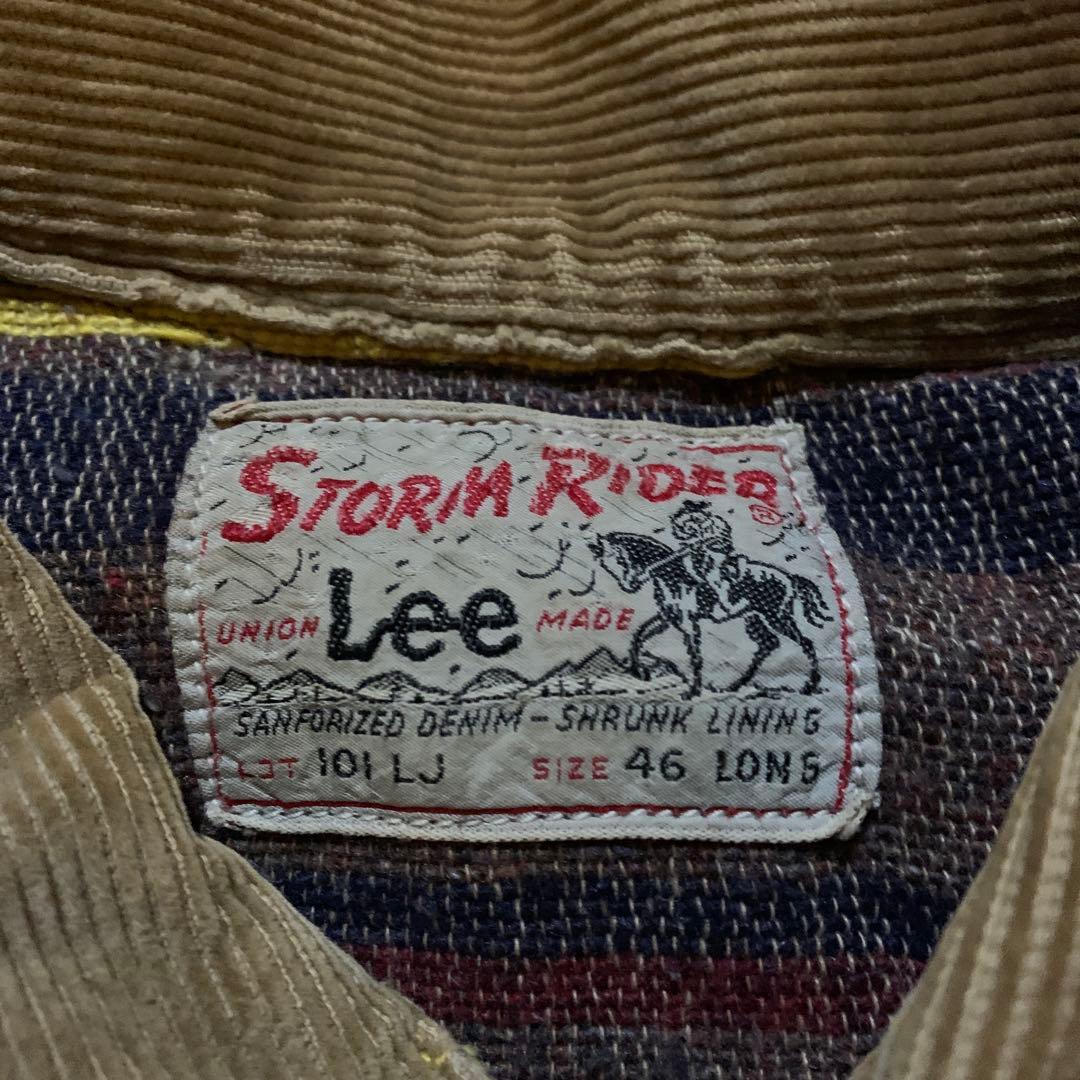 60s Lee-101LJ ストームライダー　46LONG 希少サイズ
