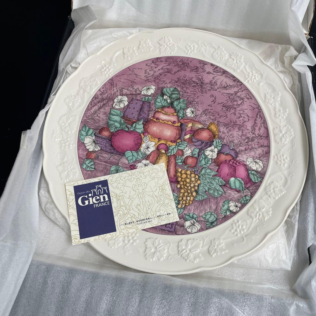 Gien　ジアン　Les Delicesシリーズ『Les Gateaux』大皿