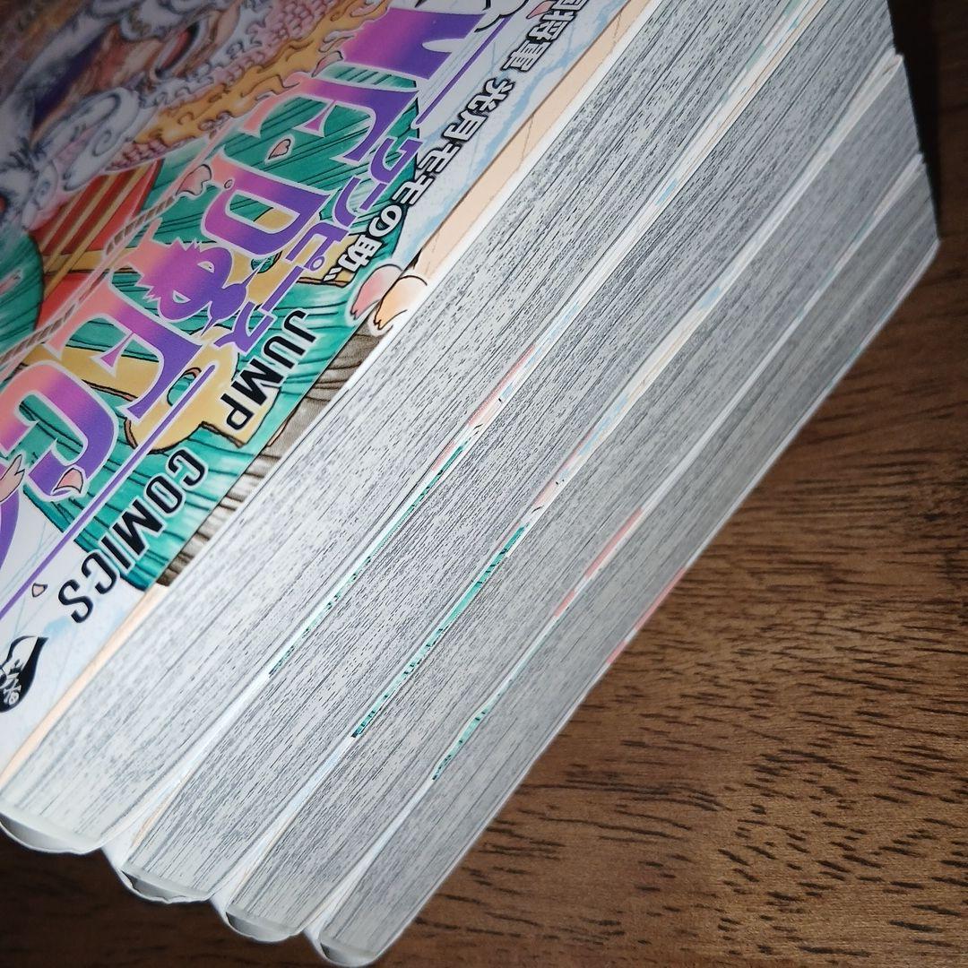 ONE PIECE ワンピース 巻百四 104巻 初版 帯 チラシ 4冊まとめ