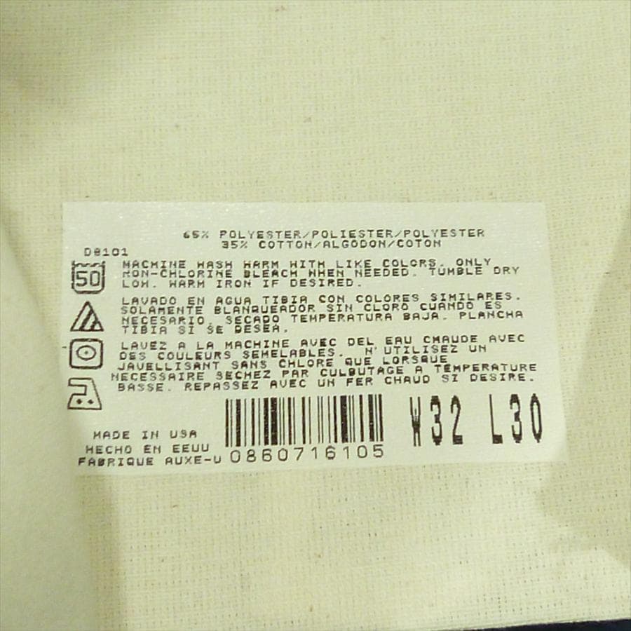 パンツ Dickies 874 Navy 32/30 Made in USA