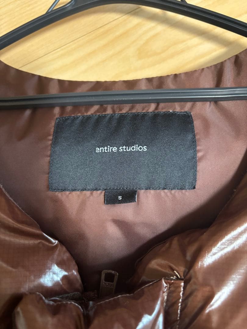 Entire studios pillow vest ダウンベスト