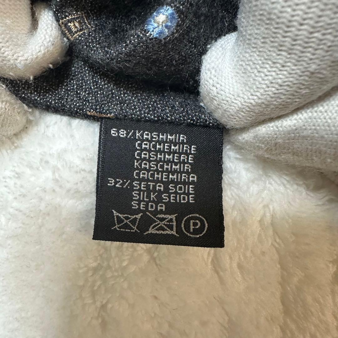 Ermenegildo Zegna COUTURE カシミヤ シルクネクタイ