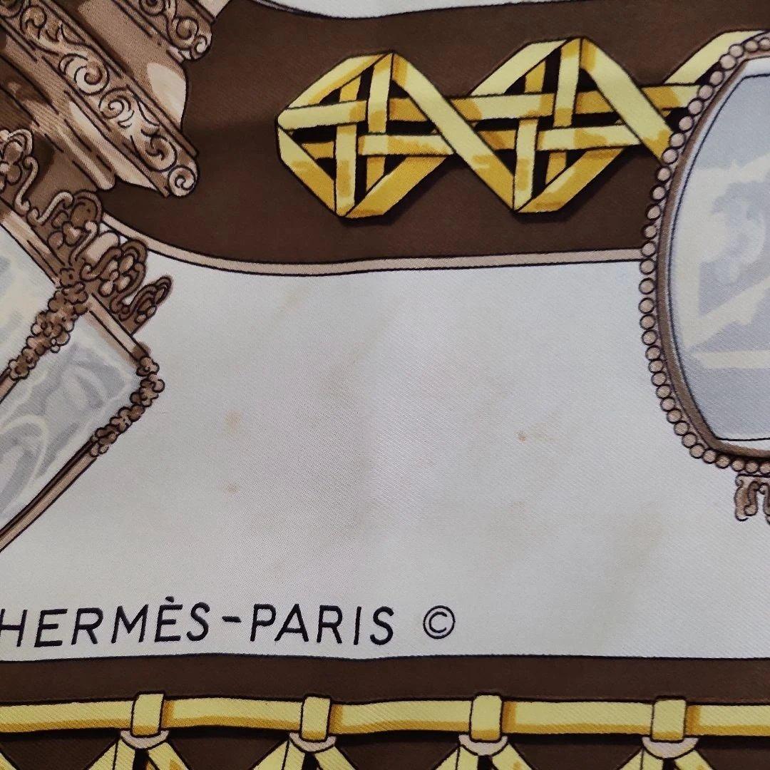 HERMÈS エルメス ランプデザイン 大判スカーフ