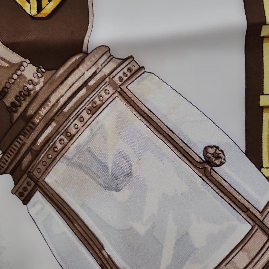 HERMÈS エルメス ランプデザイン 大判スカーフ