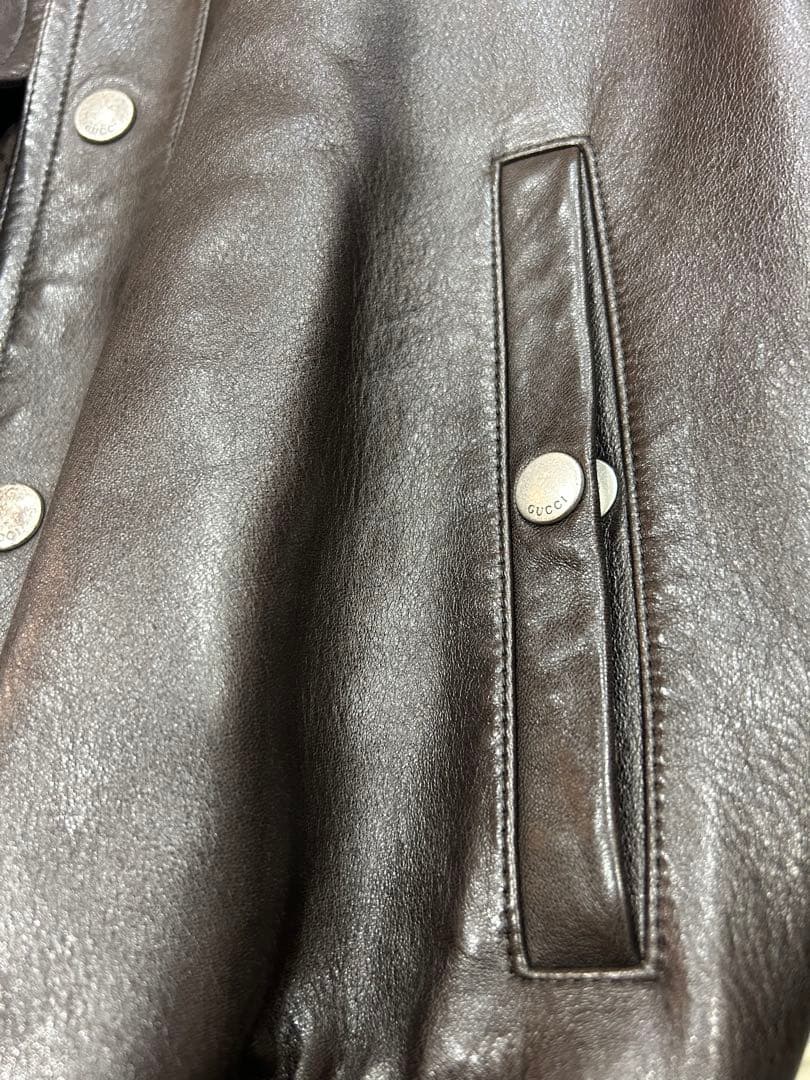 GUCCI シェリー　ボンバージャケットサイズ48(L) トムフォード　羊革
