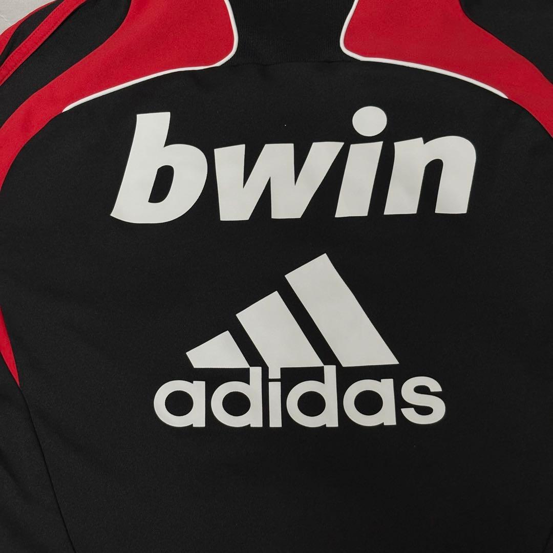 美品 ACミラン adidas 長袖シャツ bwin サイズM