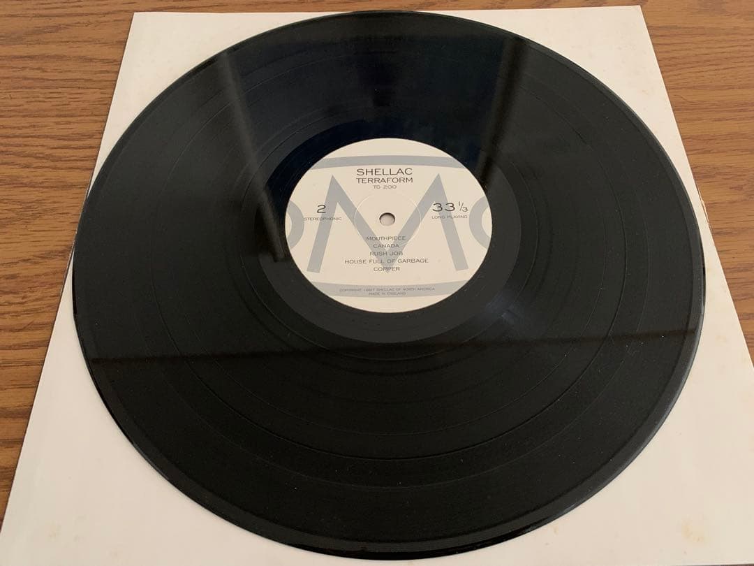 SHELLAC Terraform LP シェラック Steve Albini