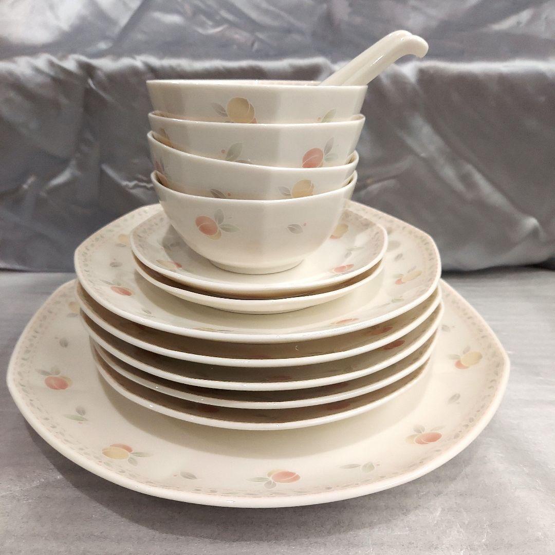 Noritake ノリタケ　シノワーズ　コンテンポラリー　皿セット　八角皿