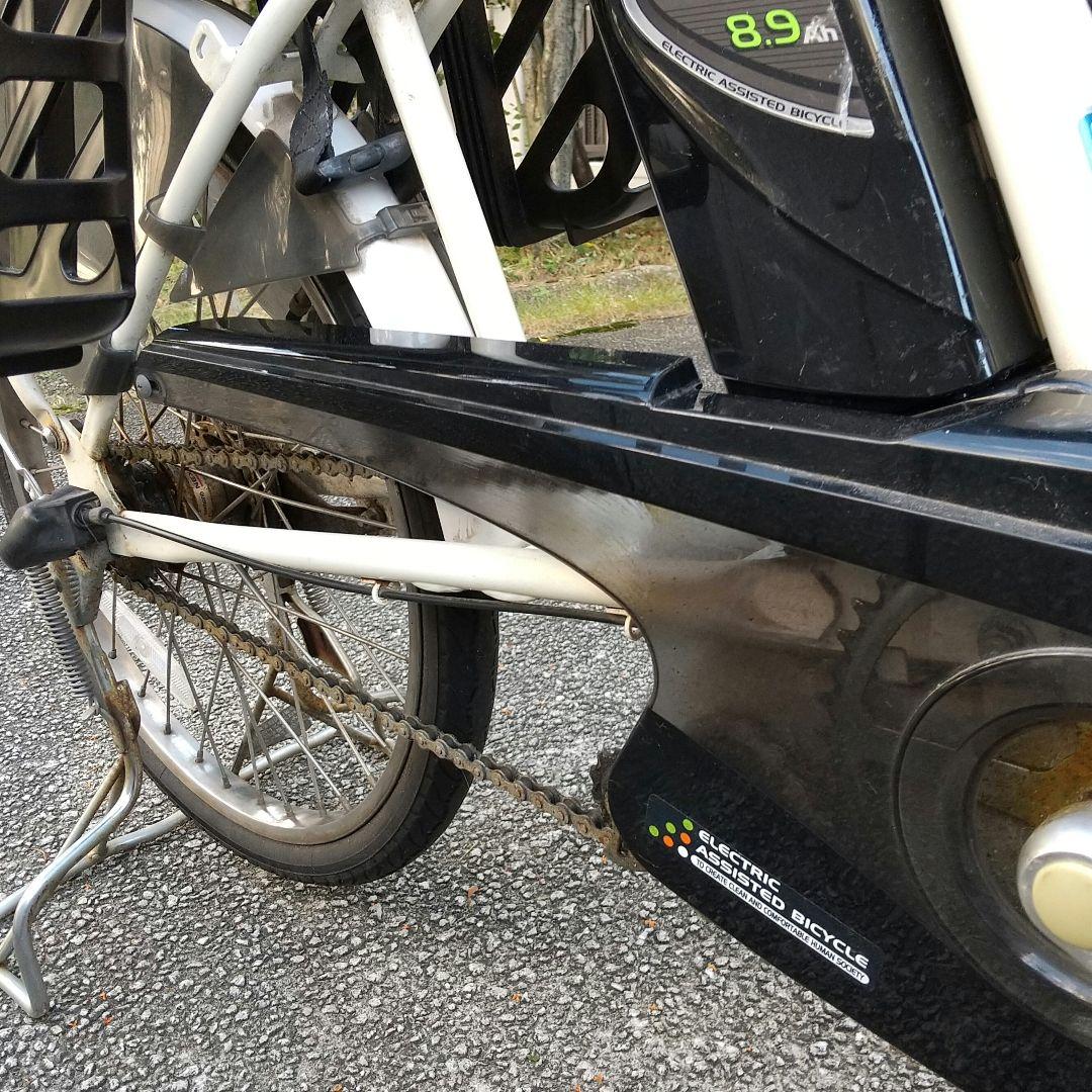Panasonic Gyutto mini 電動自転車 チャイルドシート付き 白