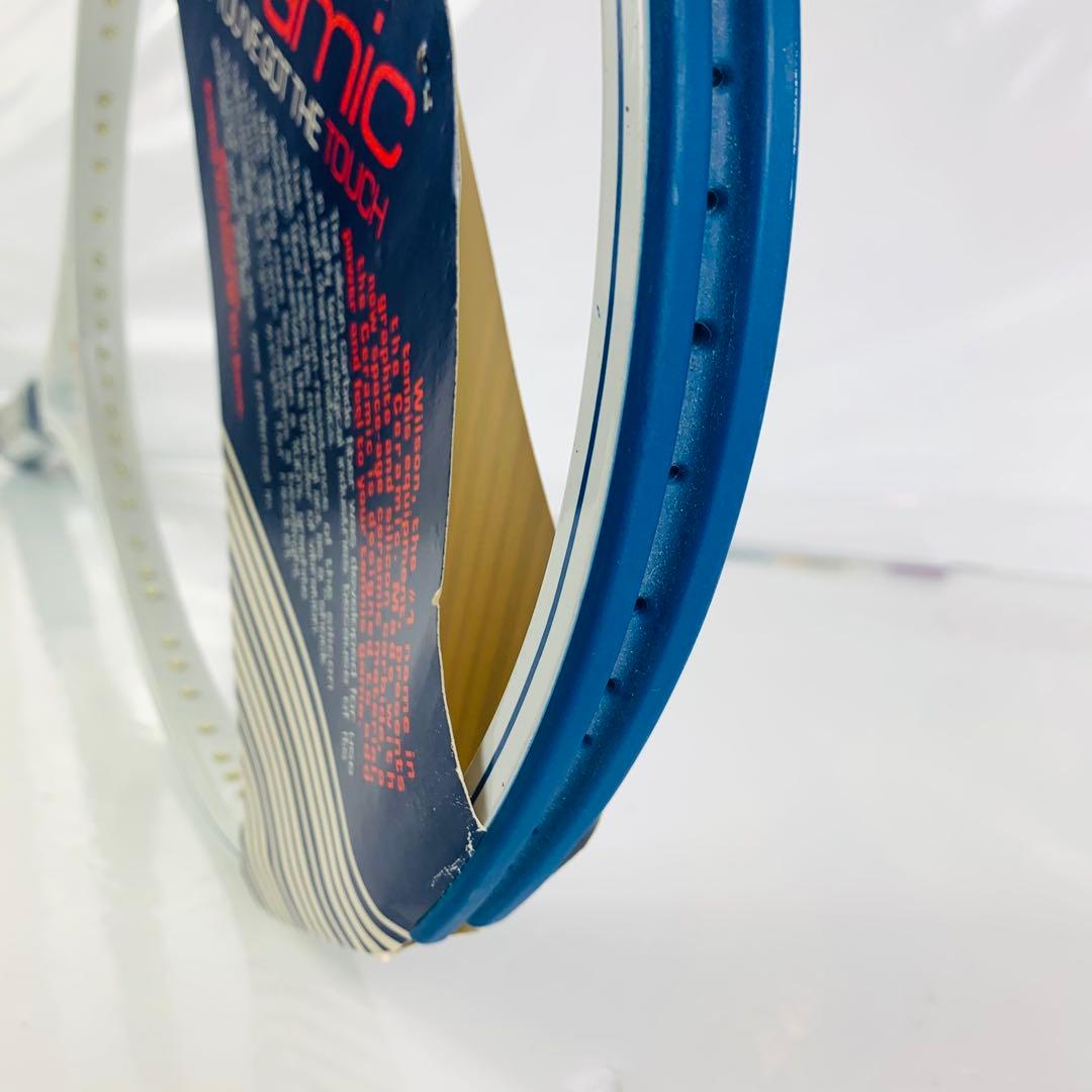 【新品未使用】Wilson Ceramic 110 硬式テニスラケット