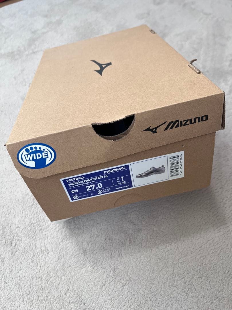 未使用　Mizuno Alpha2 SELECTサッカーシューズ ワイド