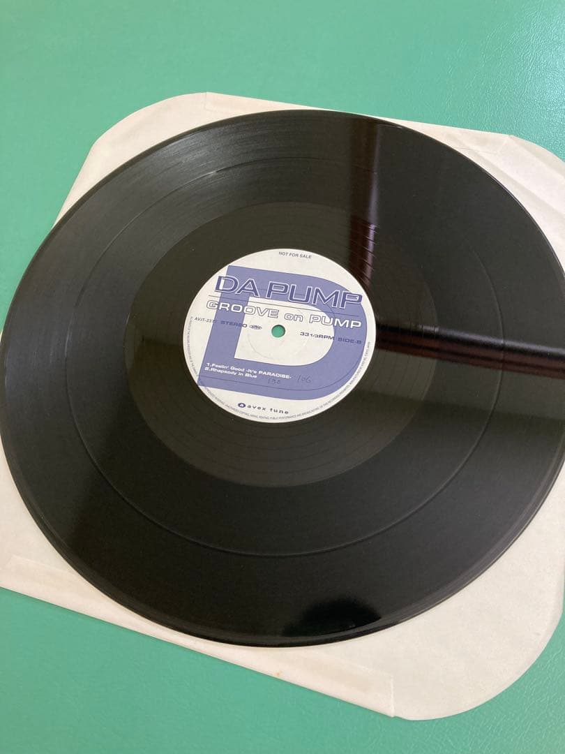 DA PUMP Feeli'n good収録　並の中古ラベル面に書込みあり