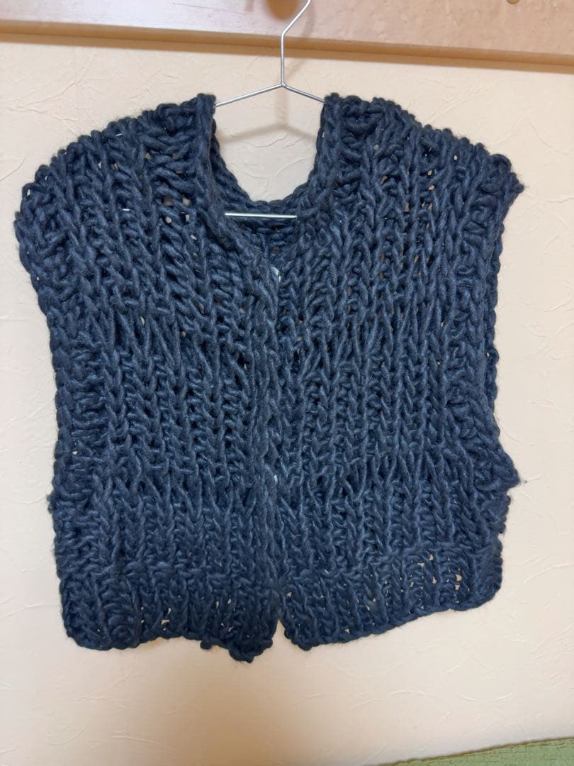 トップス ChunkyHandKnitvest