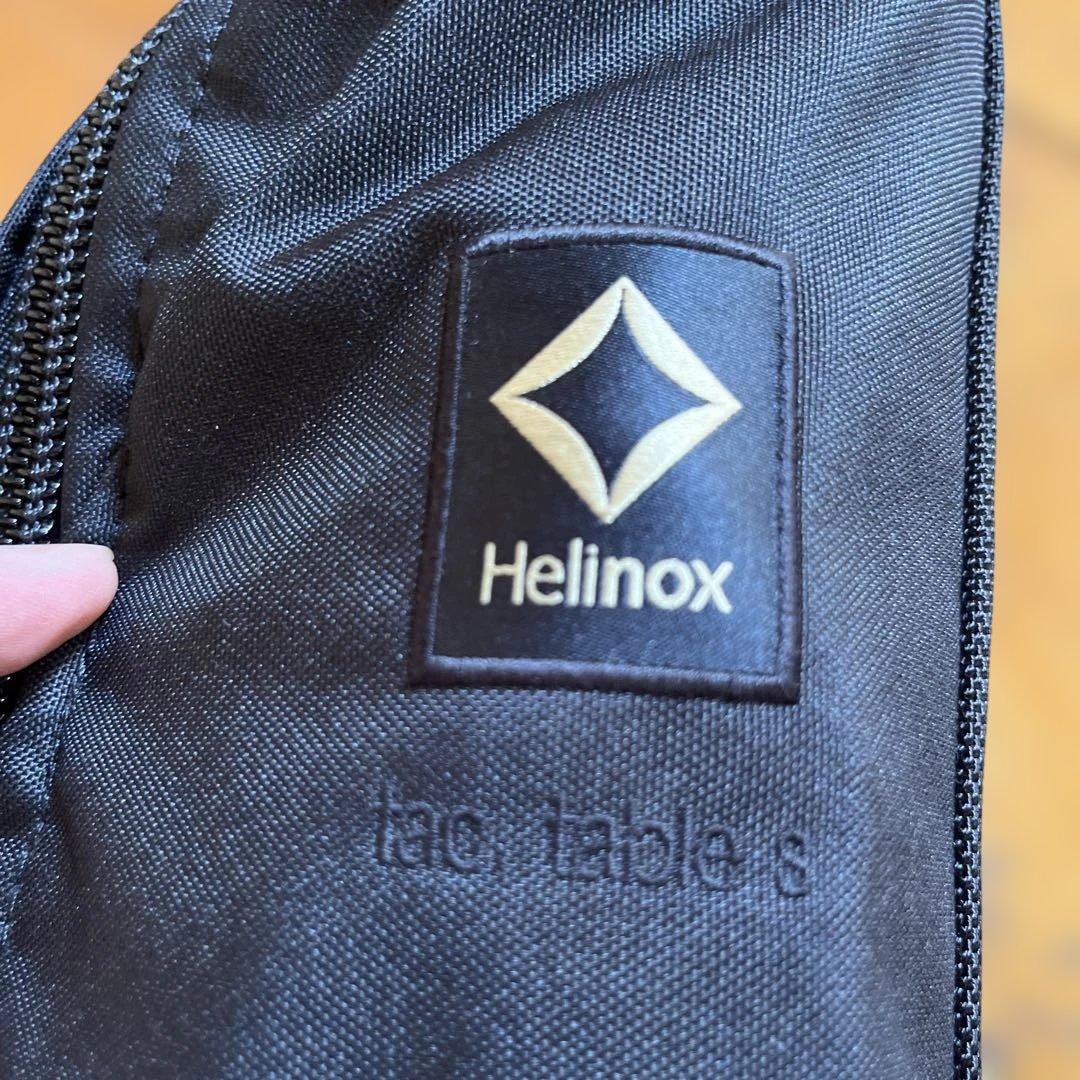 Helinox 折りたたみ式アウトドアテーブル ブラック