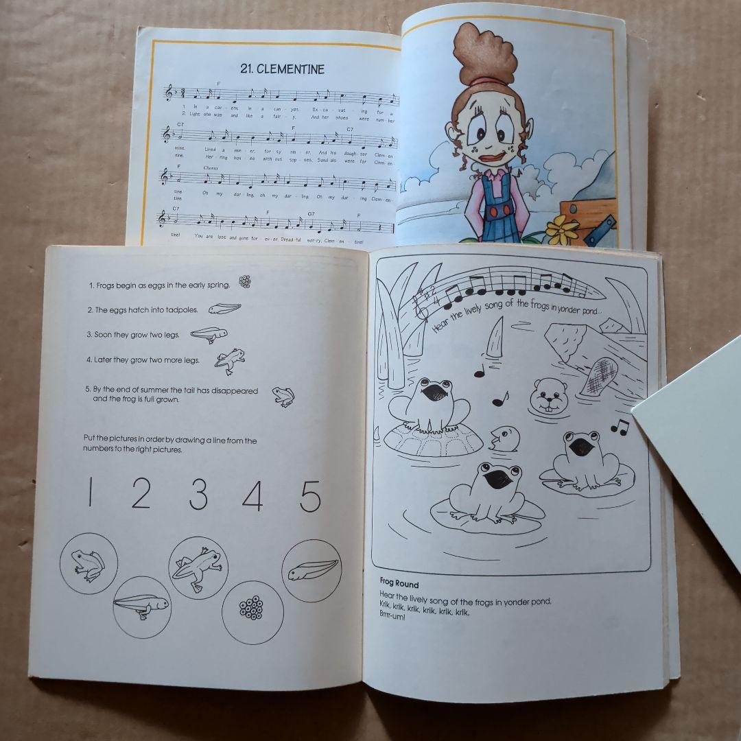 英語絵本　英語の歌　あそび歌　教材　SongBirds　外国の絵本　洋書