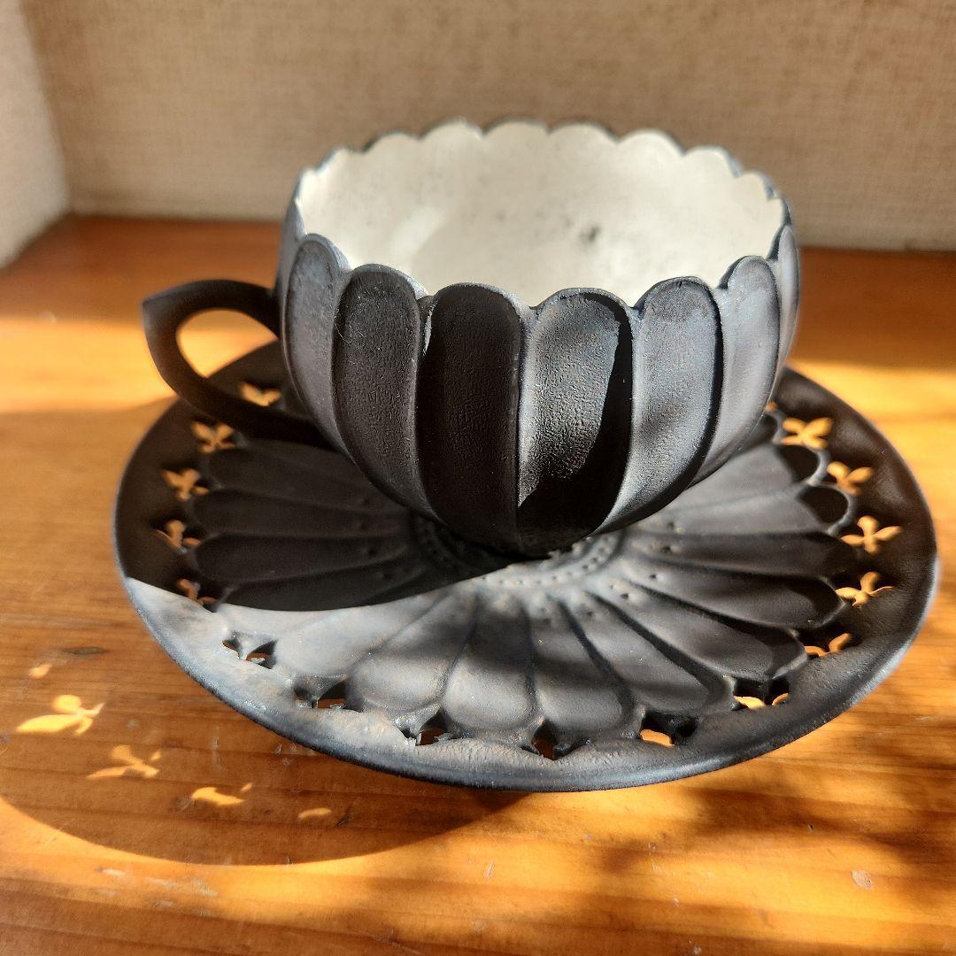 伊藤剛俊　陶芸家　新品未使用　工芸品　作家の器　カップ&ソーサーセット