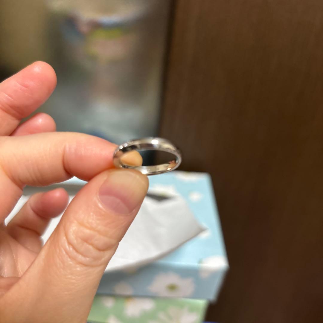 シ*ト様 最終値下げ。極美品！俄 綺羅（細）ハードプラチナ950 9号