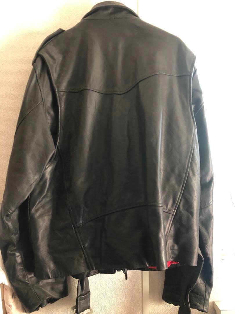 80s 90sヴィンテージライダースジャケット アルゼンチン製 オーバーサイズ