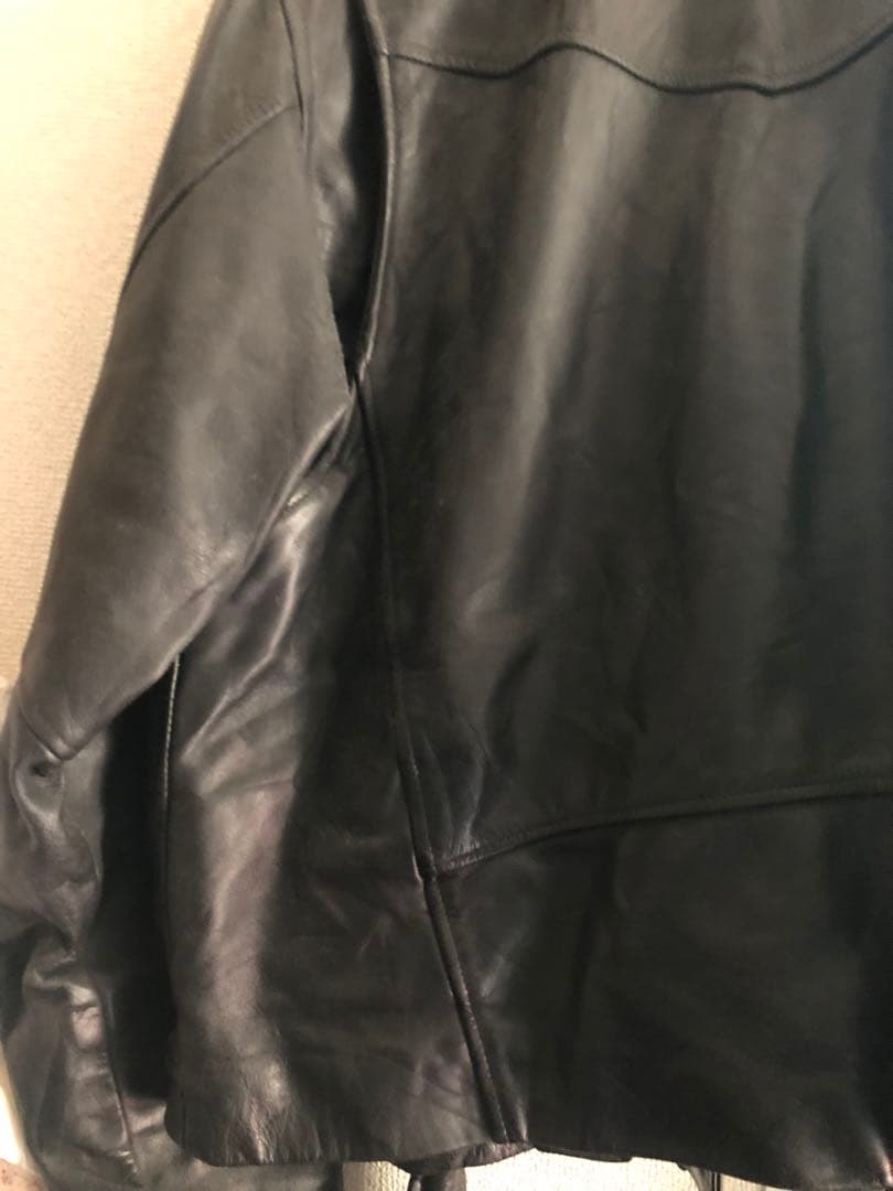 80s 90sヴィンテージライダースジャケット アルゼンチン製 オーバーサイズ