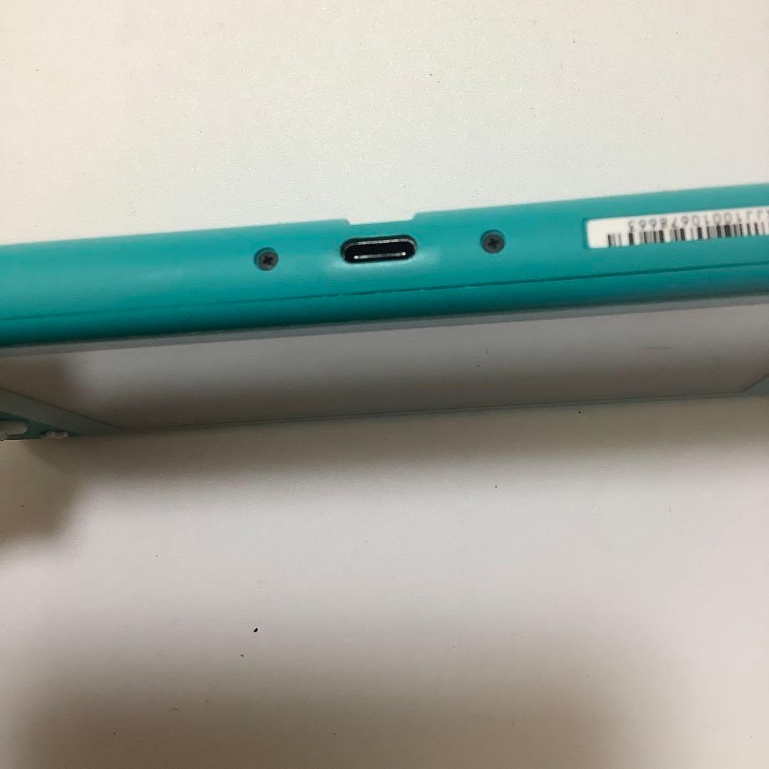 Nintendo Switch Lite ターコイズ　ジャンク　割れあります