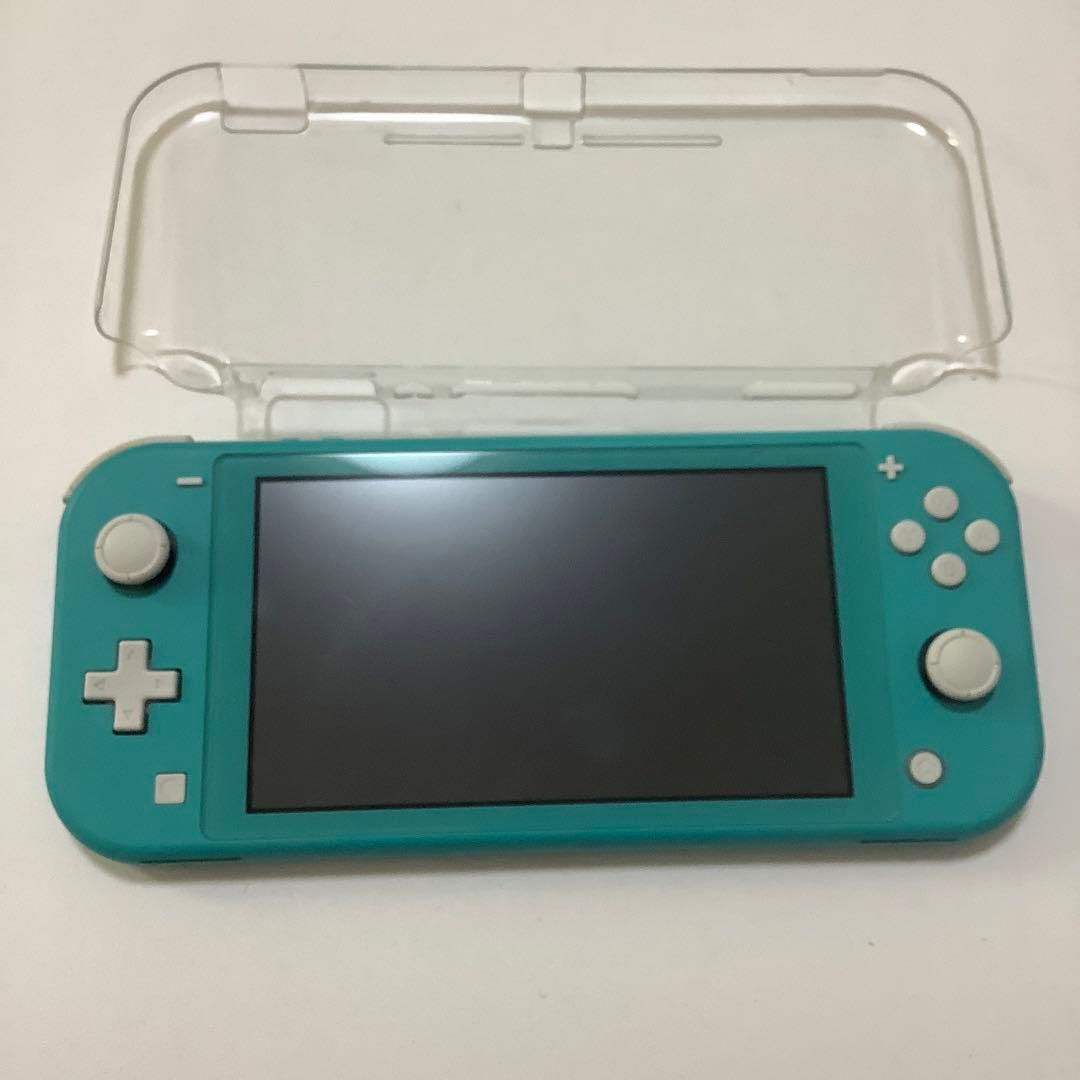 Nintendo Switch Lite ターコイズ　ジャンク　割れあります