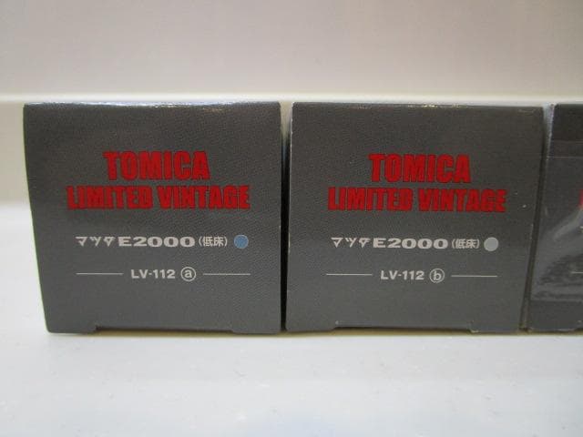 トミカLV/新品封印未開封LV-112abcd E2000(低床) 4台セット